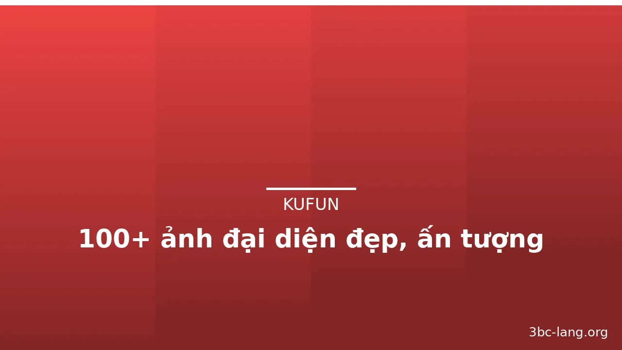 100+ ảnh đại diện đẹp, ấn tượng