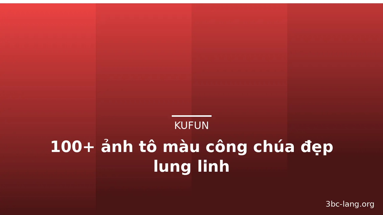 100+ ảnh tô màu công chúa đẹp lung linh · ảnh 1