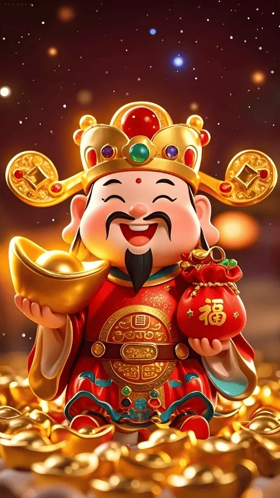 100+ hình nền thần tài may mắn cho màn hình điện thoại