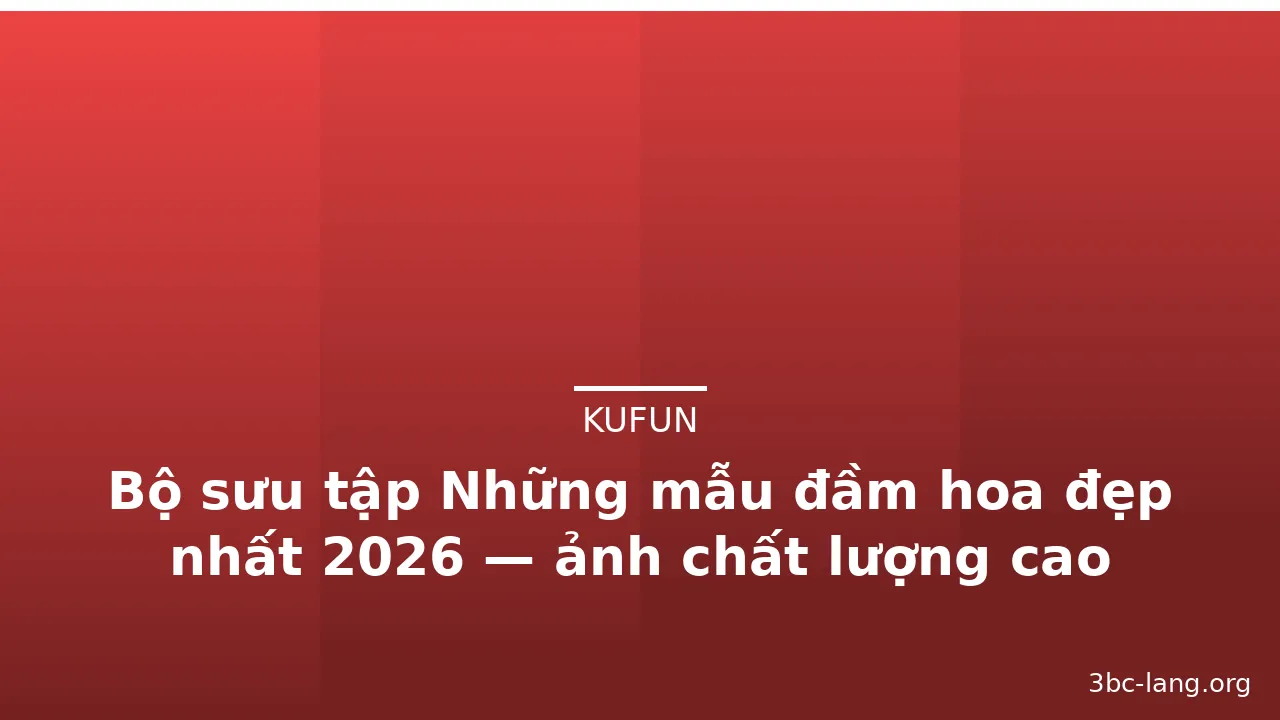 Bộ sưu tập Những mẫu đầm hoa đẹp nhất 2026 — ảnh chất lượng cao · ảnh 3