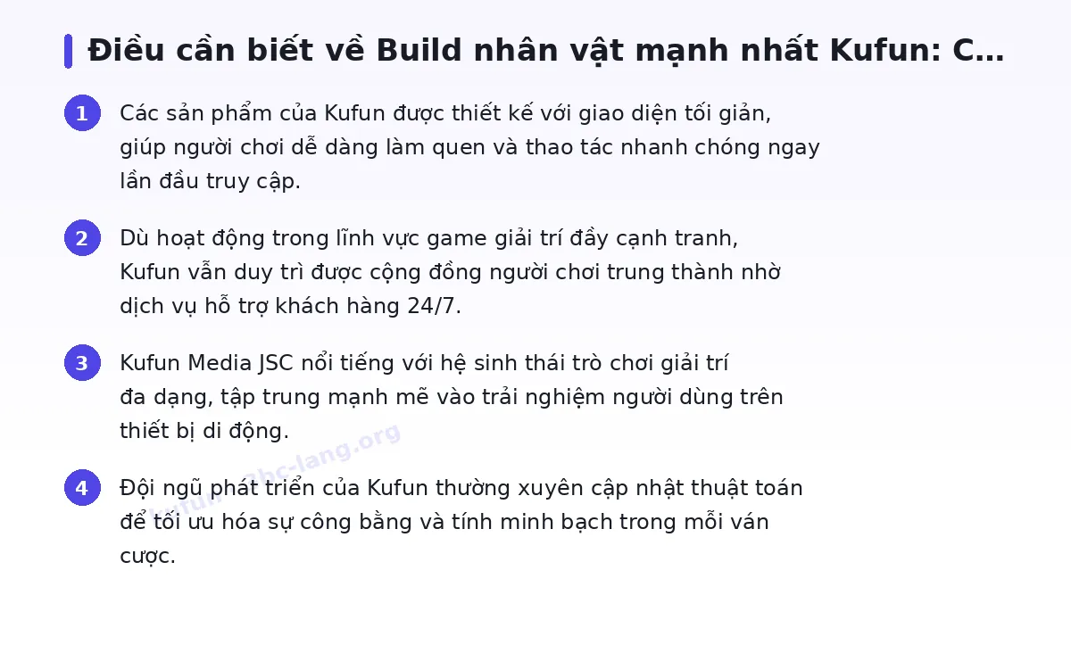 Những điều cần biết về kufun