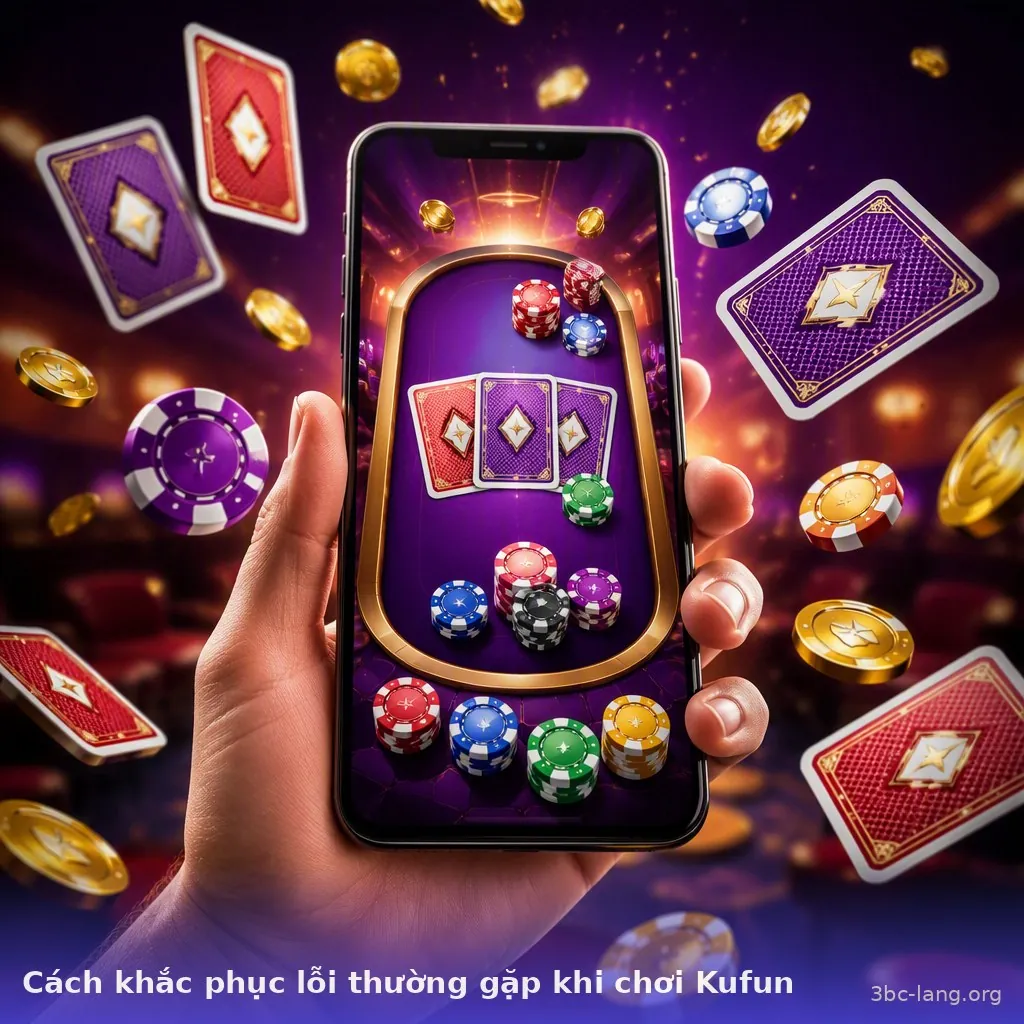 Cách khắc phục lỗi thường gặp khi chơi Kufun