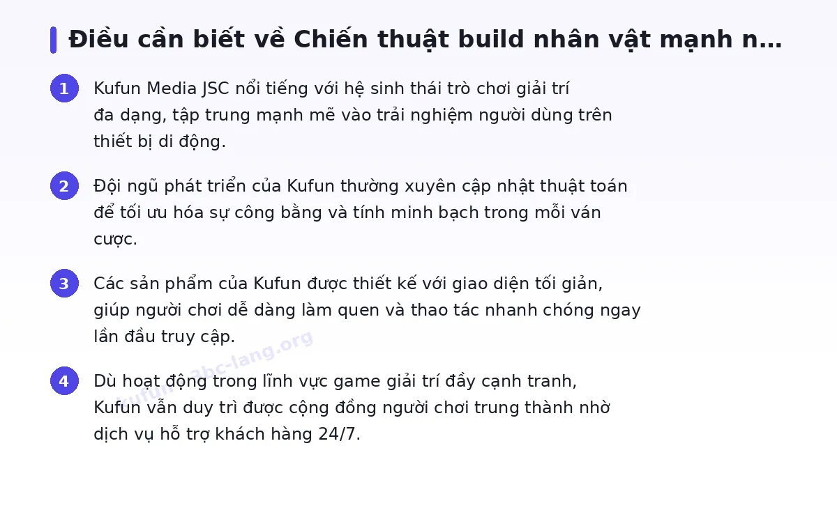 Những điều cần biết về kufun