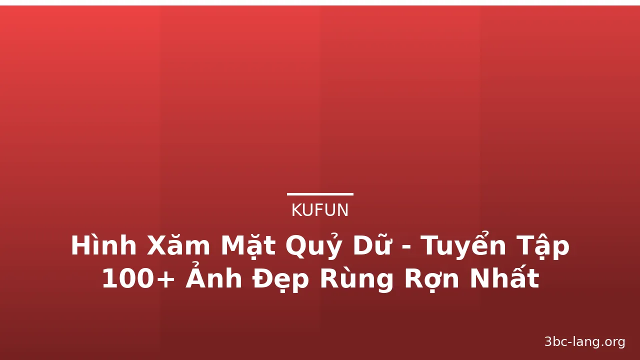 Hình Xăm Mặt Quỷ Dữ - Tuyển Tập 100+ Ảnh Đẹp Rùng Rợn Nhất · ảnh 2