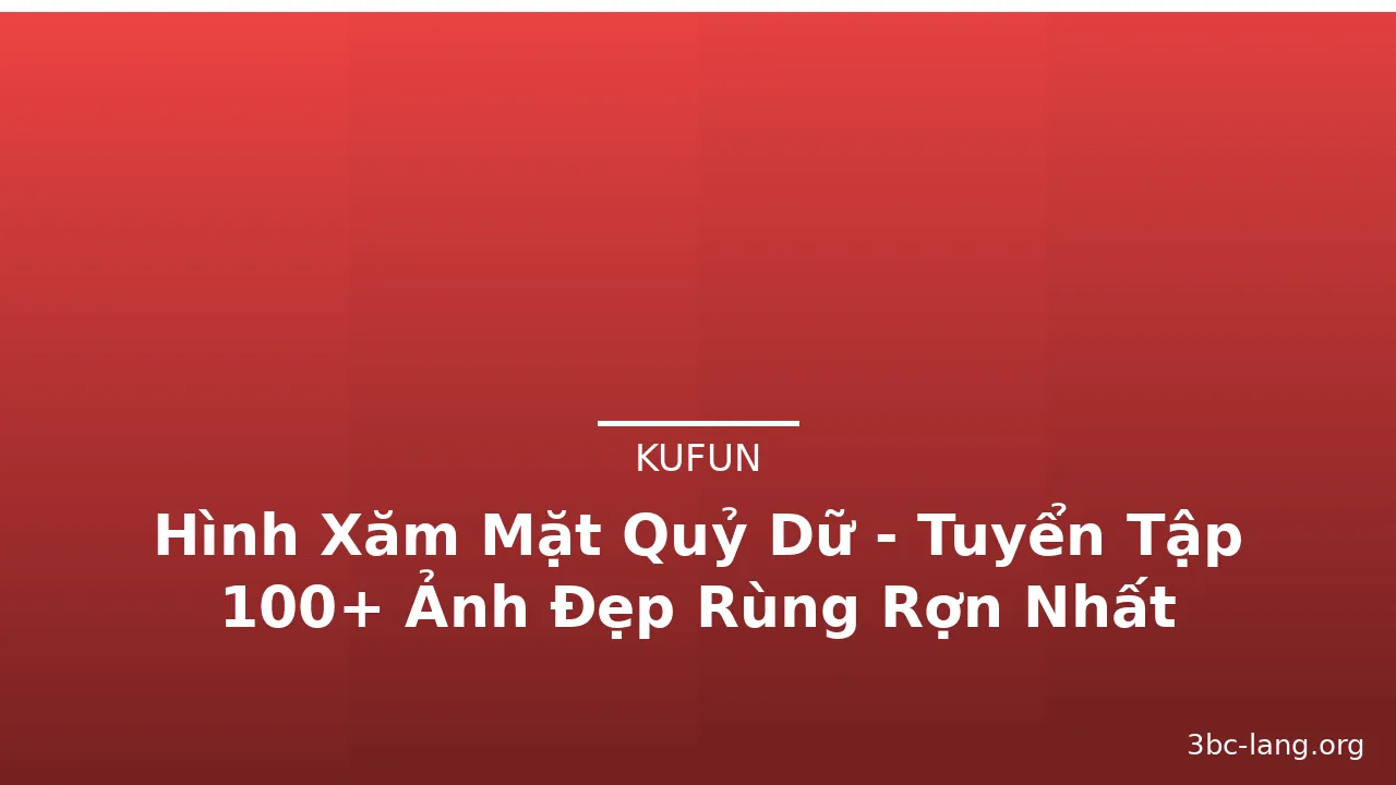 Hình Xăm Mặt Quỷ Dữ - Tuyển Tập 100+ Ảnh Đẹp Rùng Rợn Nhất · ảnh 3