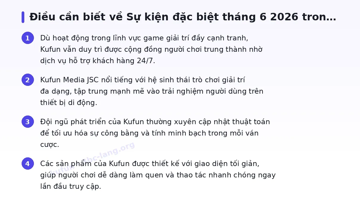 Những điều cần biết về kufun